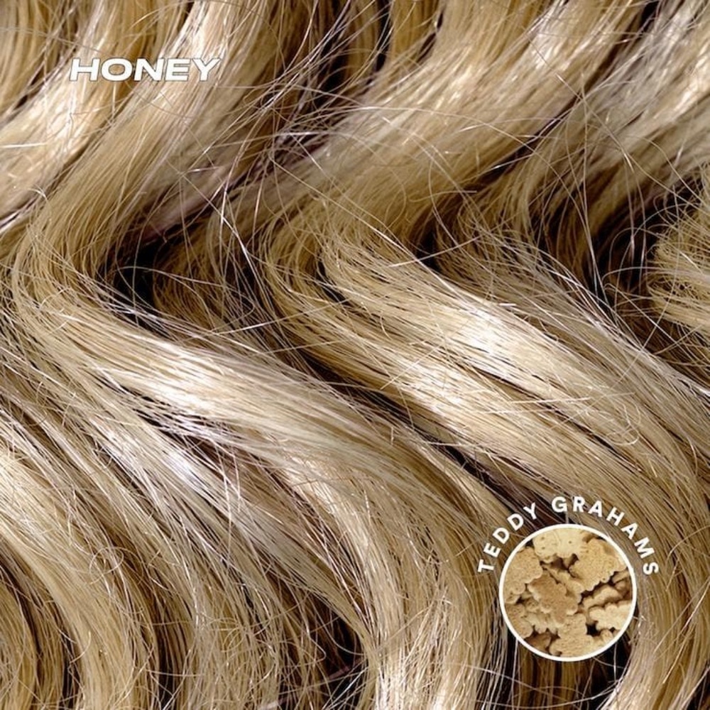 Clip-in ponytail extension.